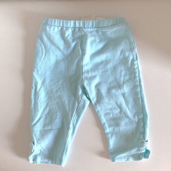 zara|girl cropped leggings/pants Size2-3 years color light blue - Picture 1 of 6